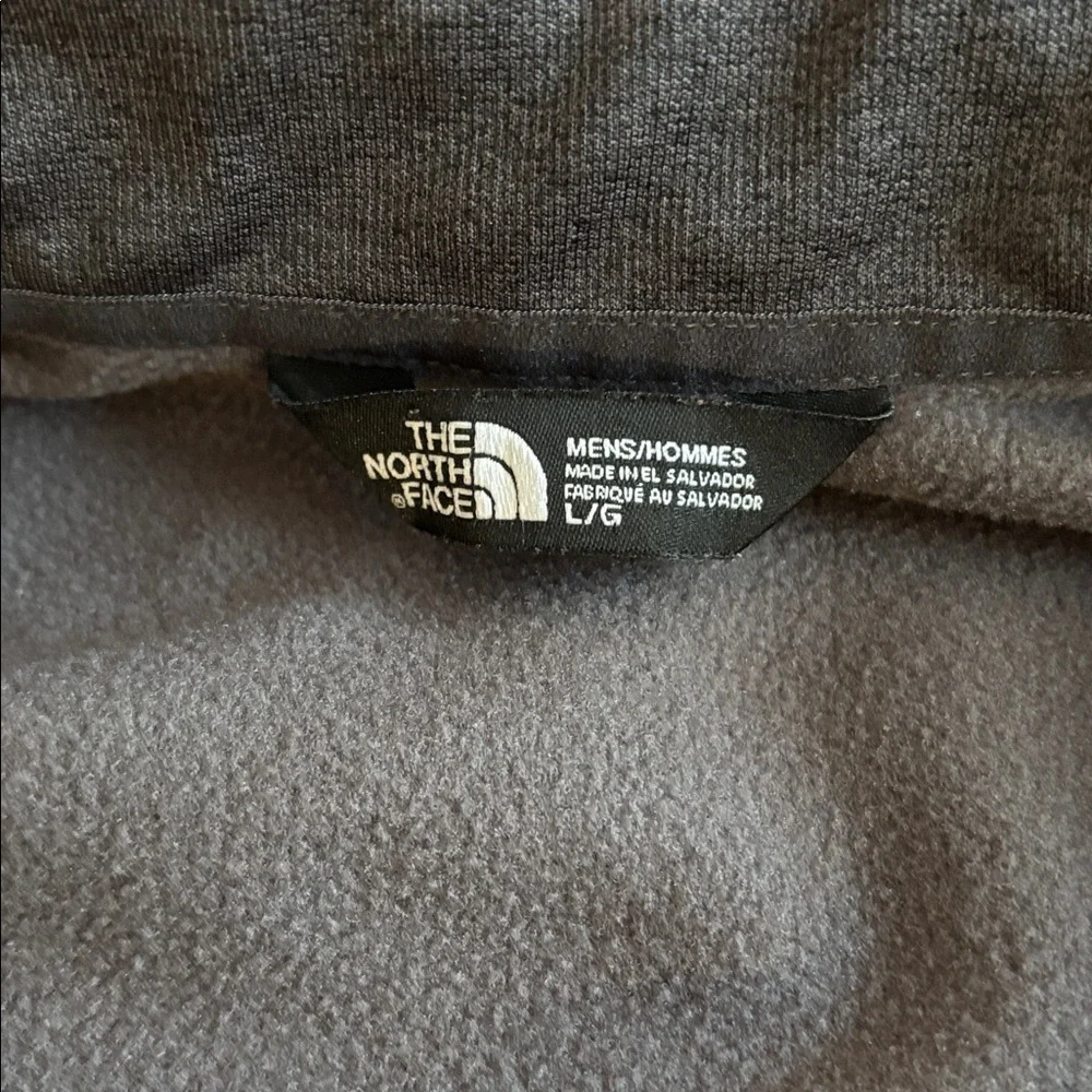 The North Face Canyonlands 1/2-Zip Pullover in dark gray heathered Men’s Large